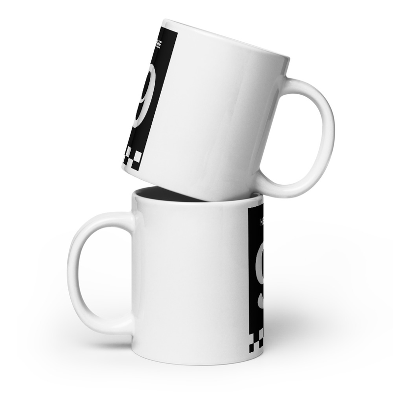 White glossy mug - 99 for me
