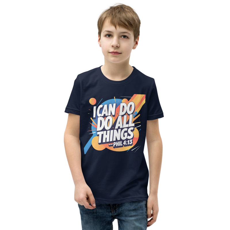 I can do all things - Youth Short Sleeve T-Shirt