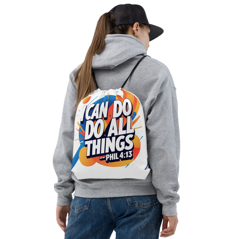 I can do all things - Drawstring bag