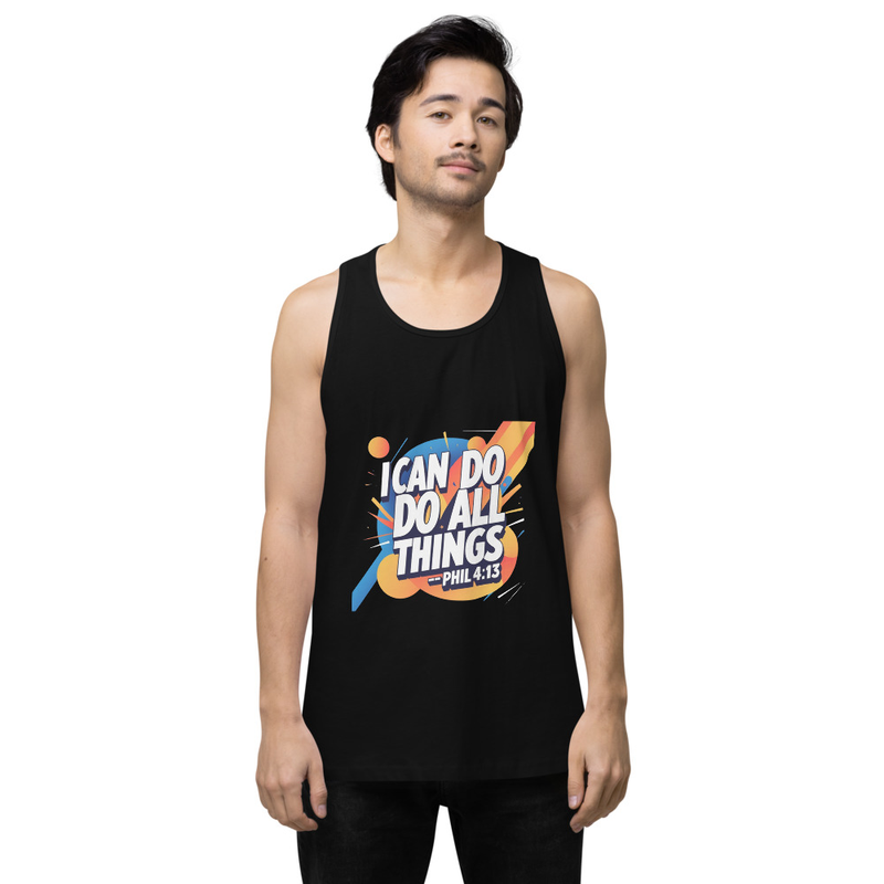 I can do all things - Men premium tank top