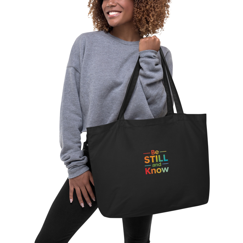Tote bag - Be Still and Know