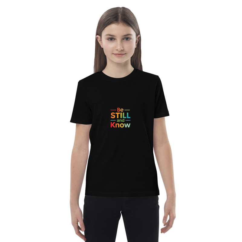Kids t-shirt - Be Still and Know
