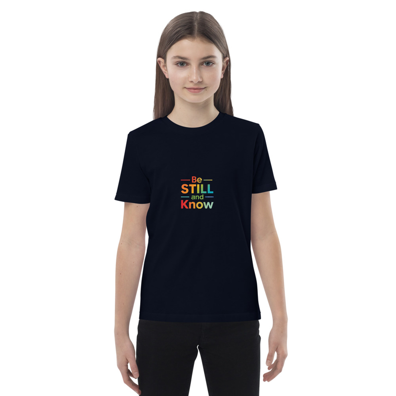 Kids t-shirt - Be Still and Know