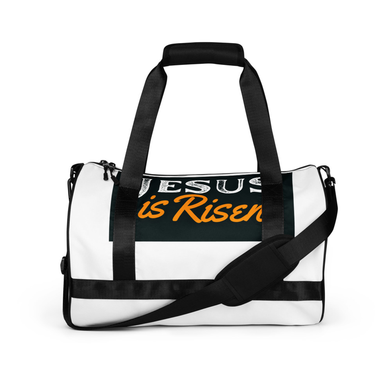 All-over print gym bag - Jesus is Risen
