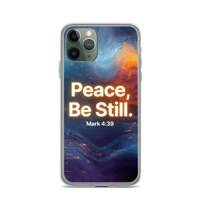 Peace, Be Still - Clear Case for iPhone®