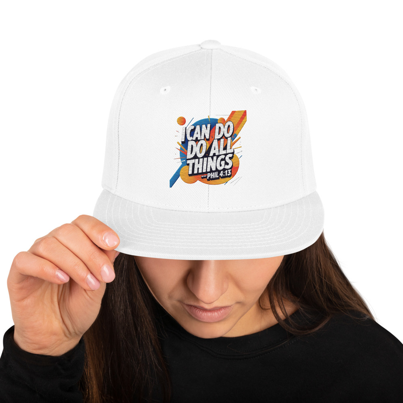 I can do all things - Snapback Hat