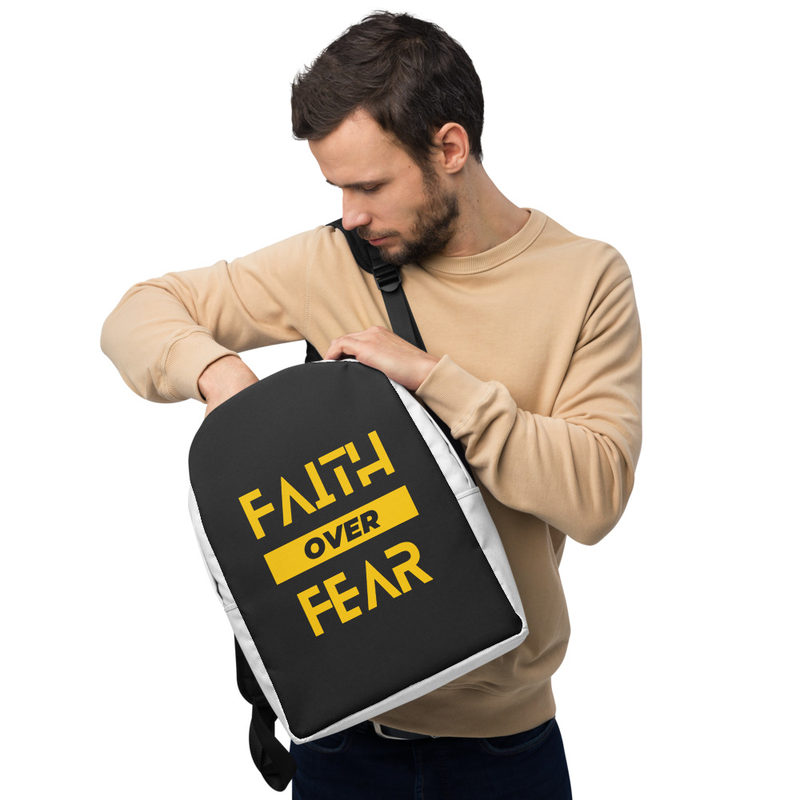 Faith Over Fear - Minimalist Backpack