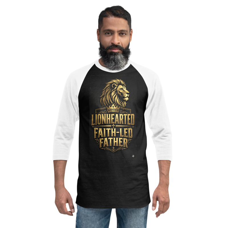 Faith Led - 3/4 sleeve raglan shirt