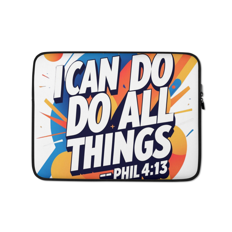 I can do all things - Laptop Sleeve