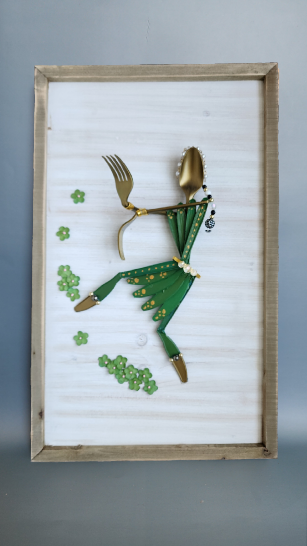 Plastic Utensil Bharatanatyam Dancer - Nataraj