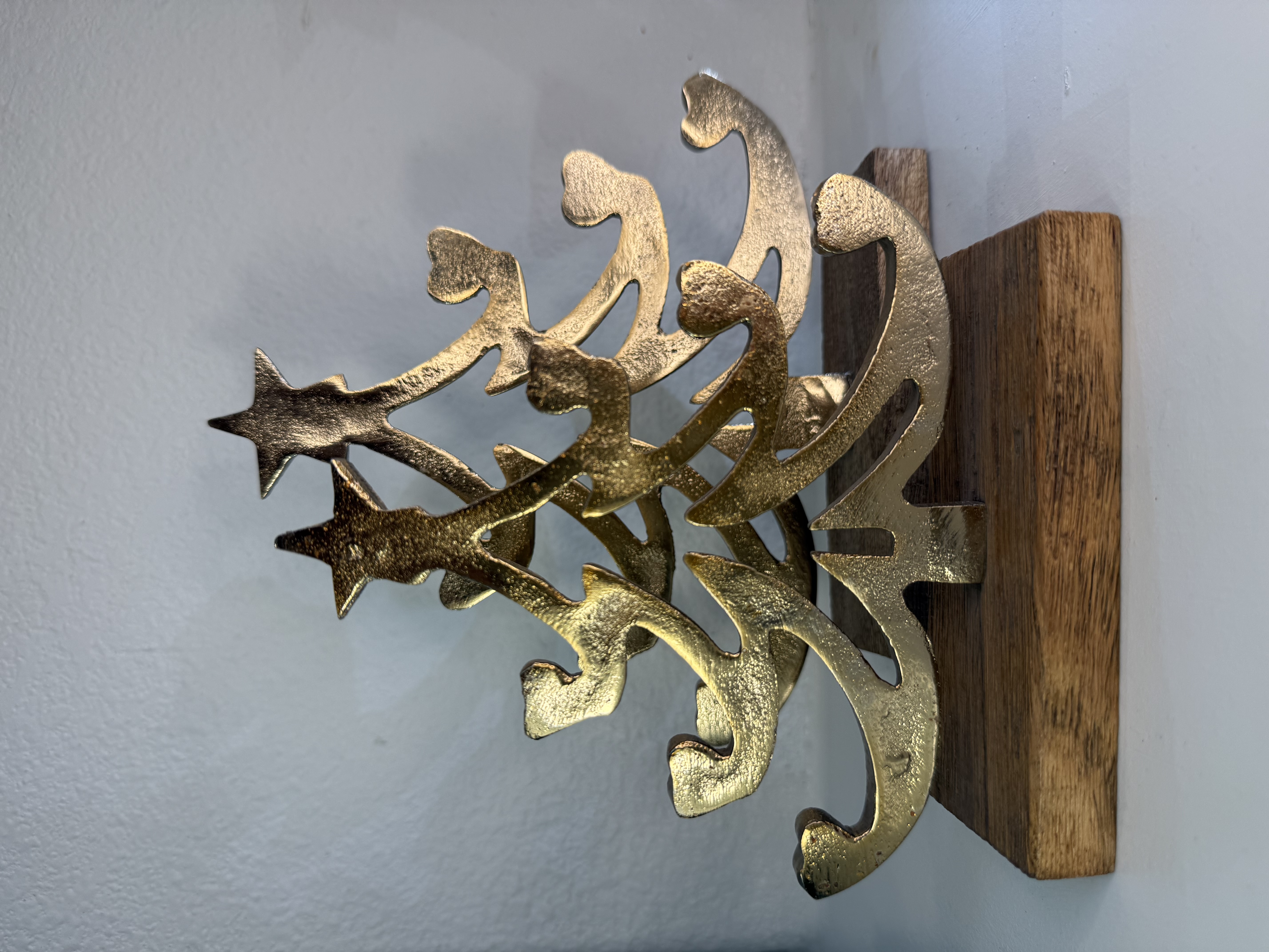 Home Accessories - Decorative Table Top - Golden Christmas Tree