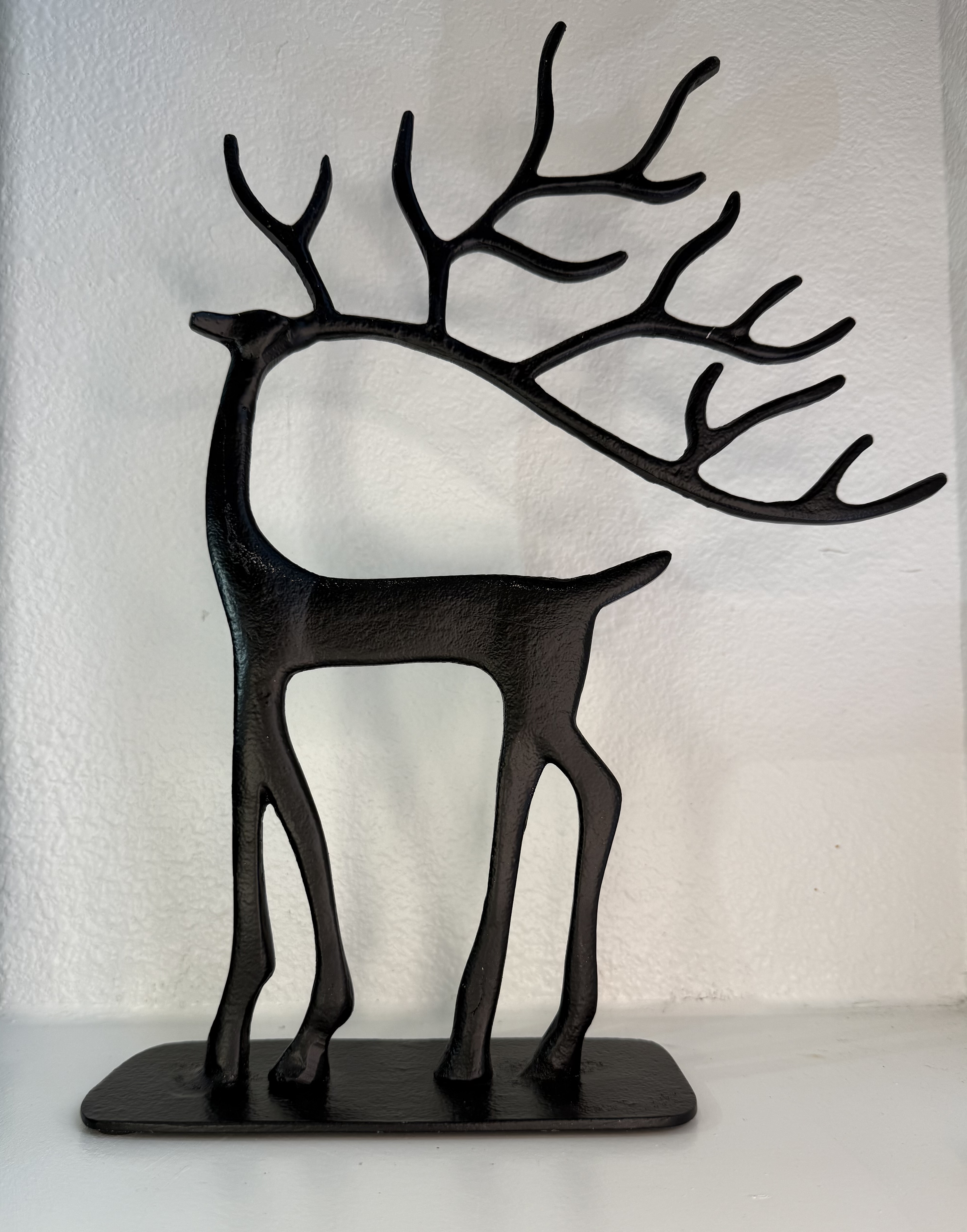 Home Accessories - Decorative Table Top - Black Reindeer