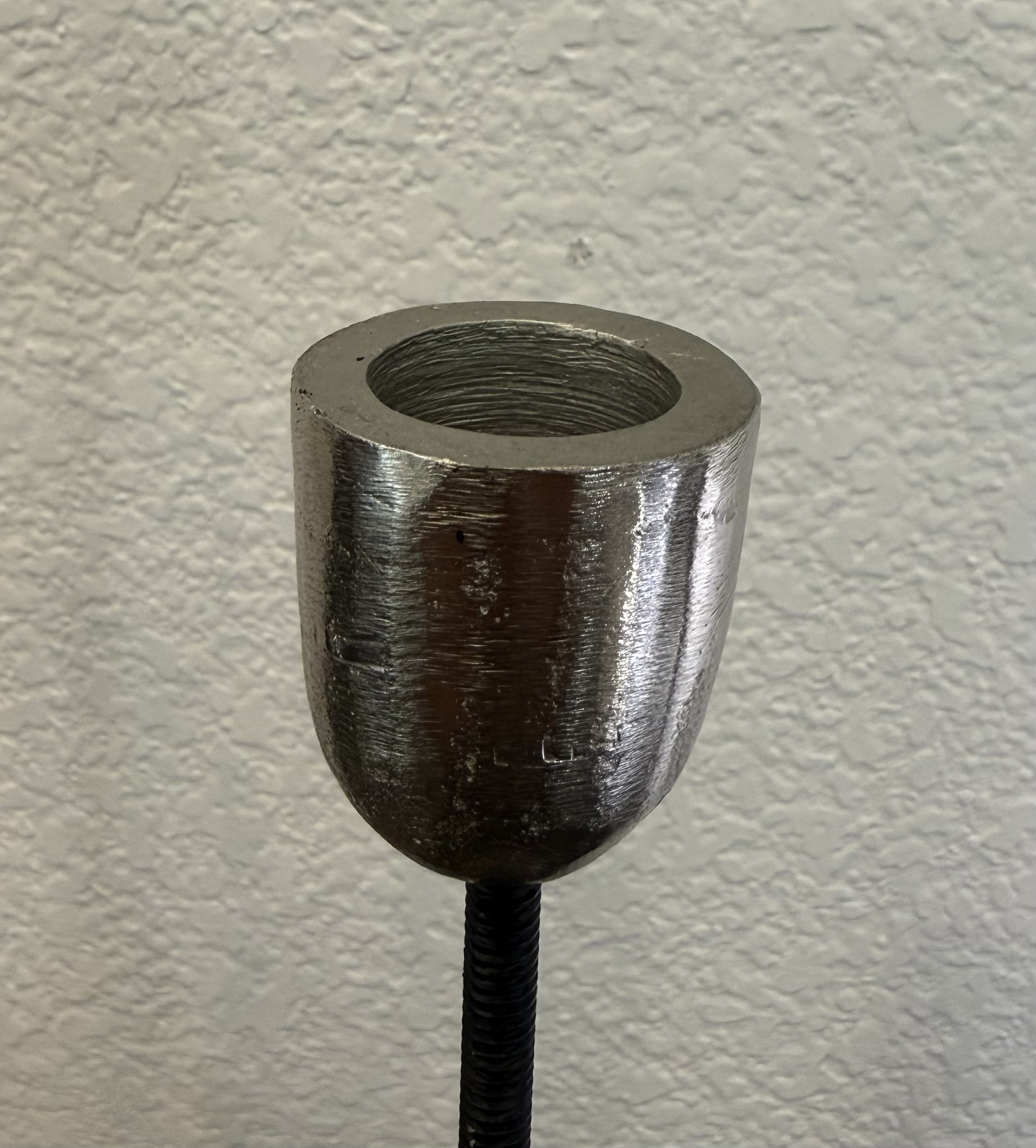 Home Accessories - Candle Stand - Silver