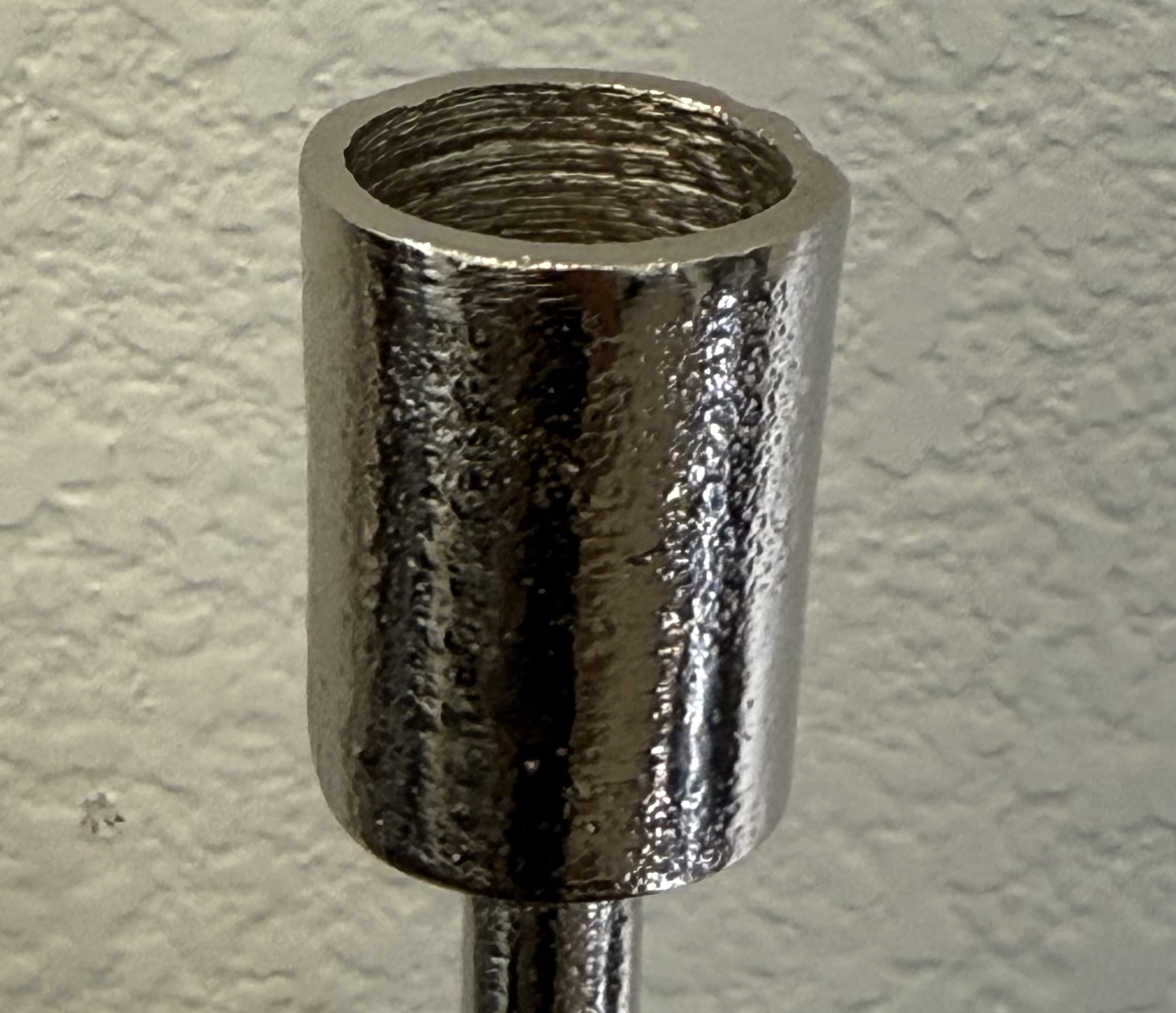 Home Accessories - Candle Stand - Silver Knot