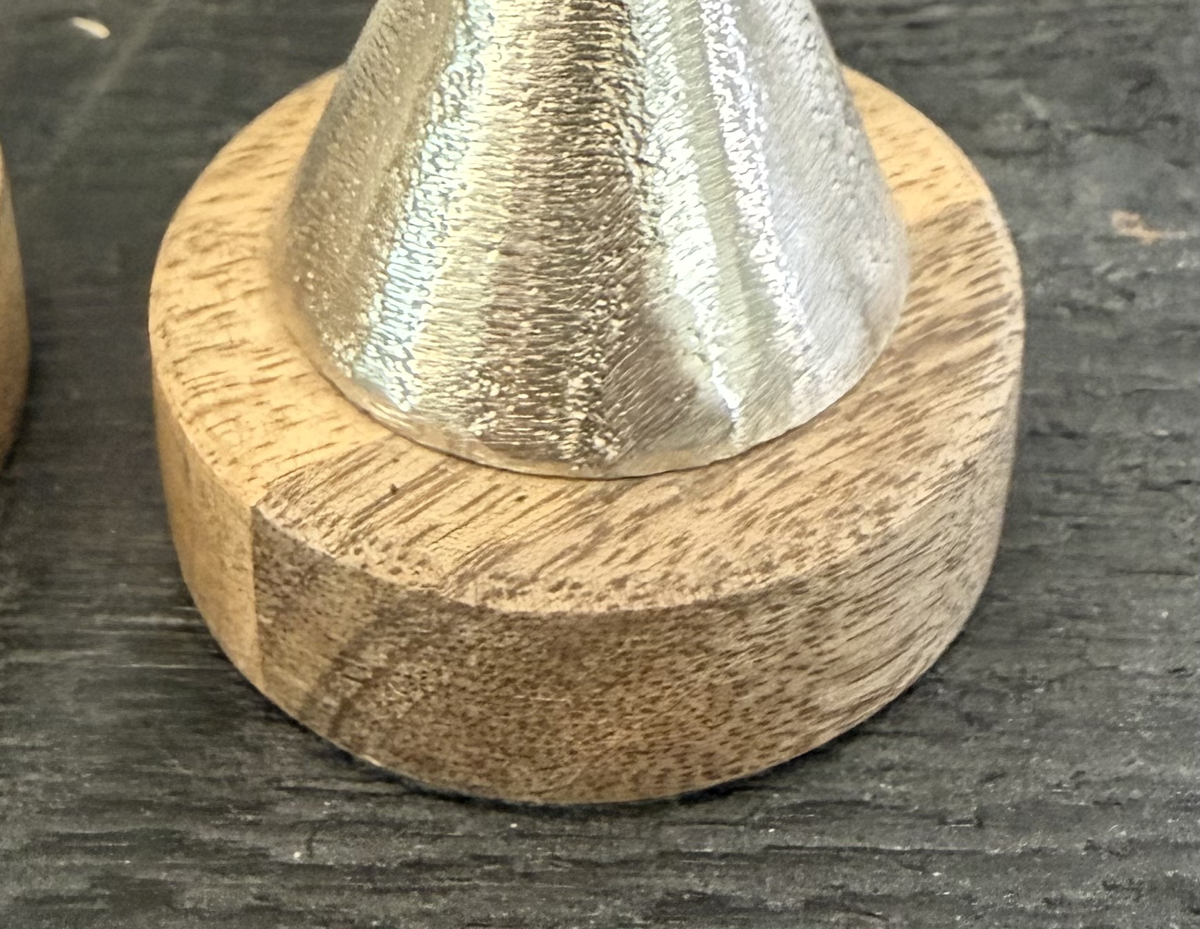 Home Accessories - Candle Stand - Silver