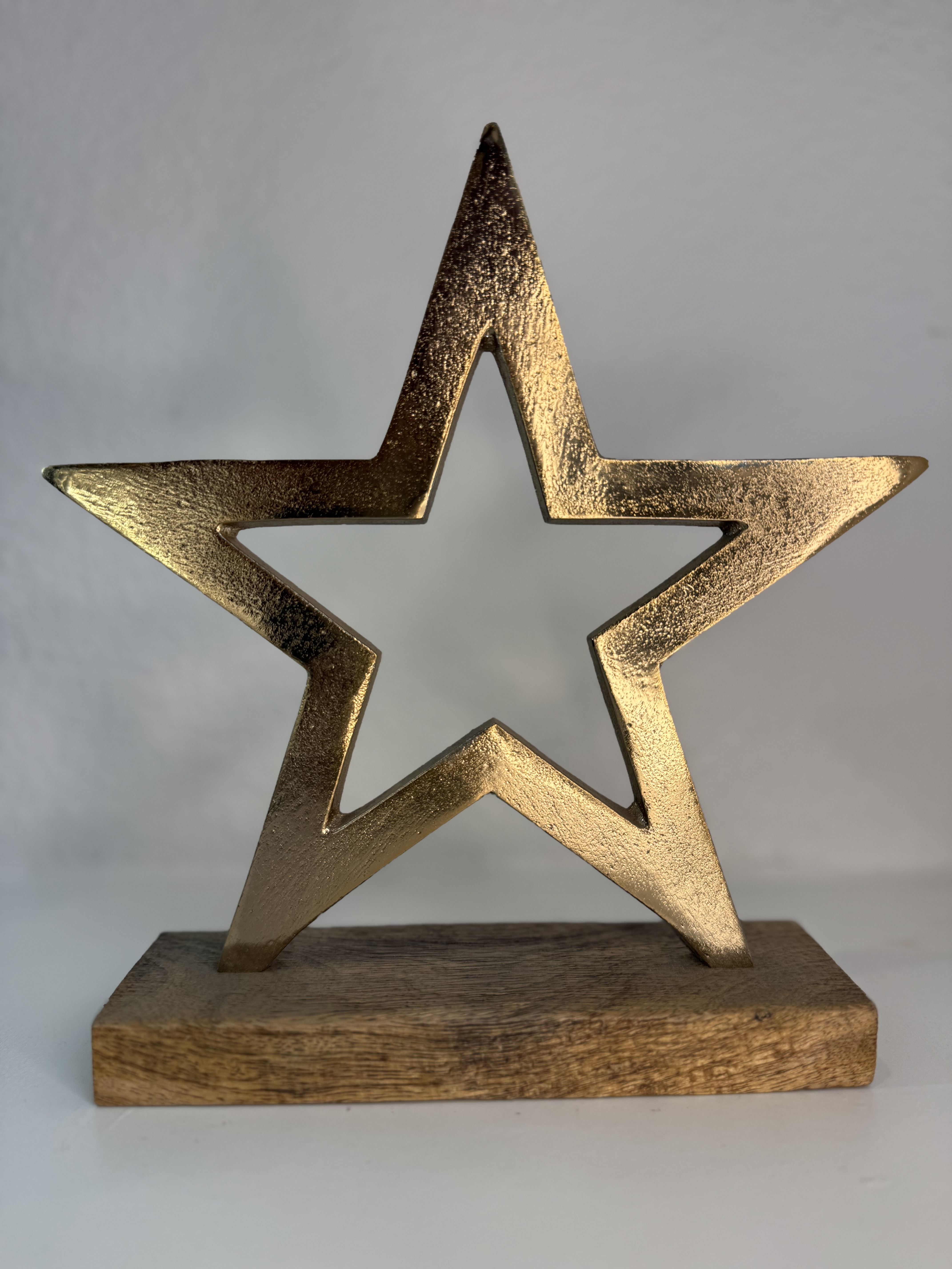 Home Accessories - Decorative Table Top - Golden Star Christmas Decor
