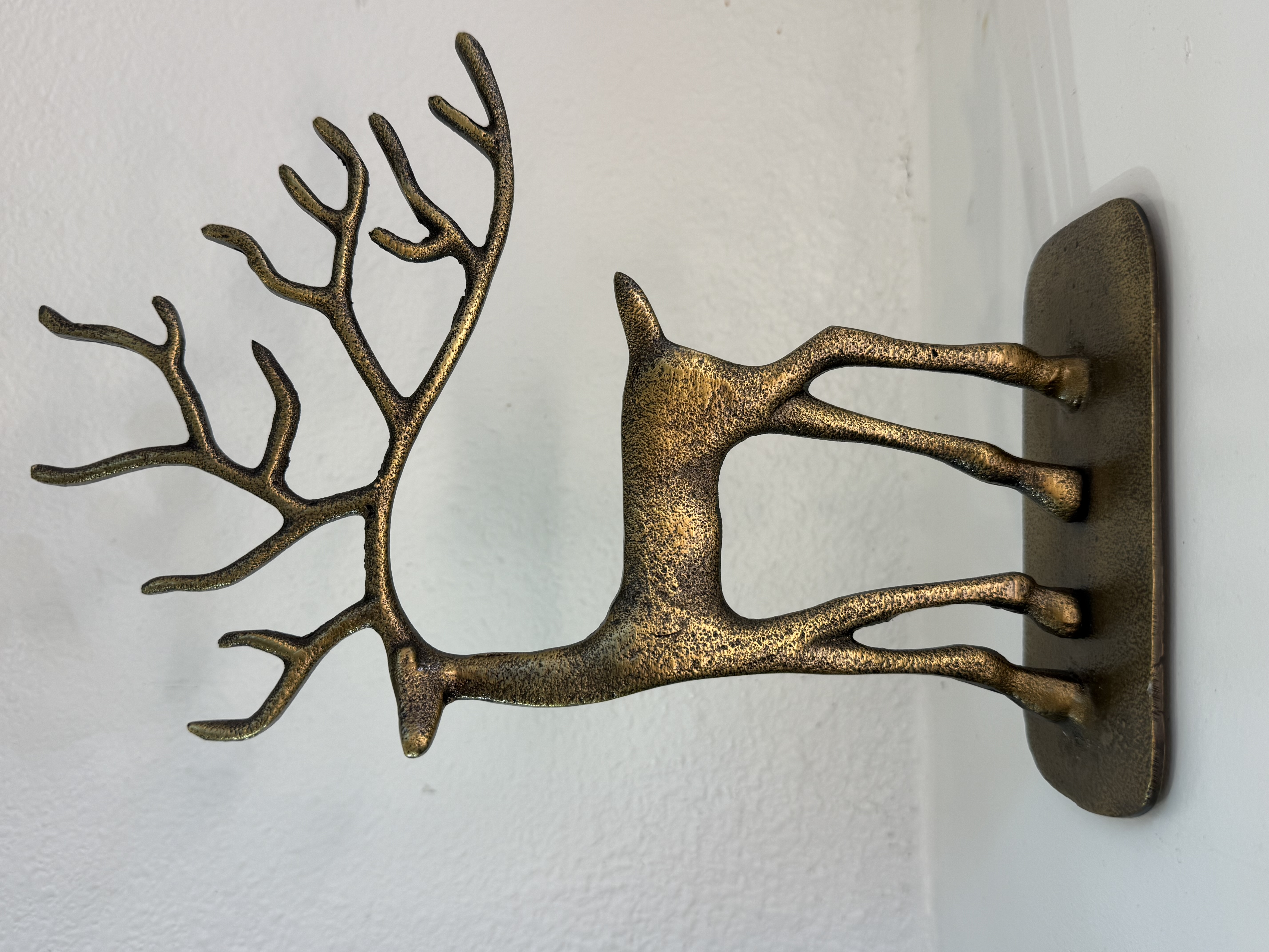 Home Accessories - Decorative Table Top - Golden Reindeer