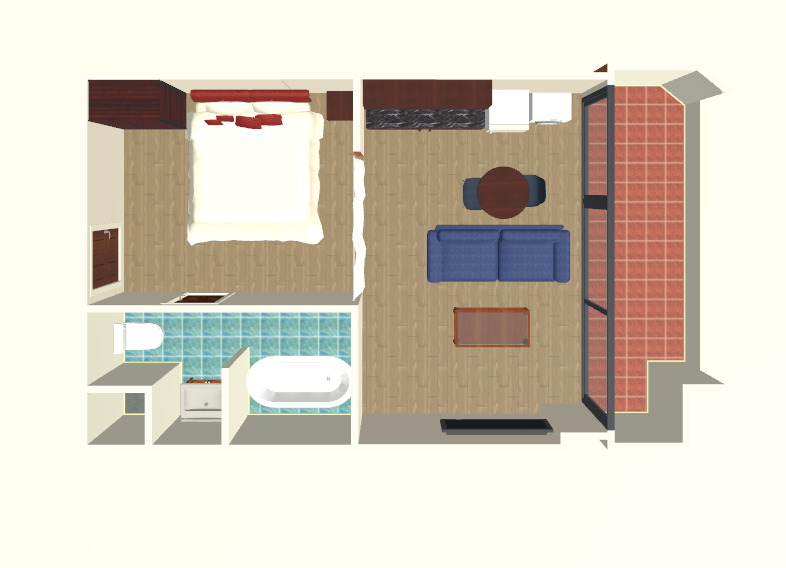 One Bedroom Type B