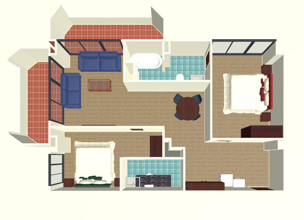 Two Bedroom Type A