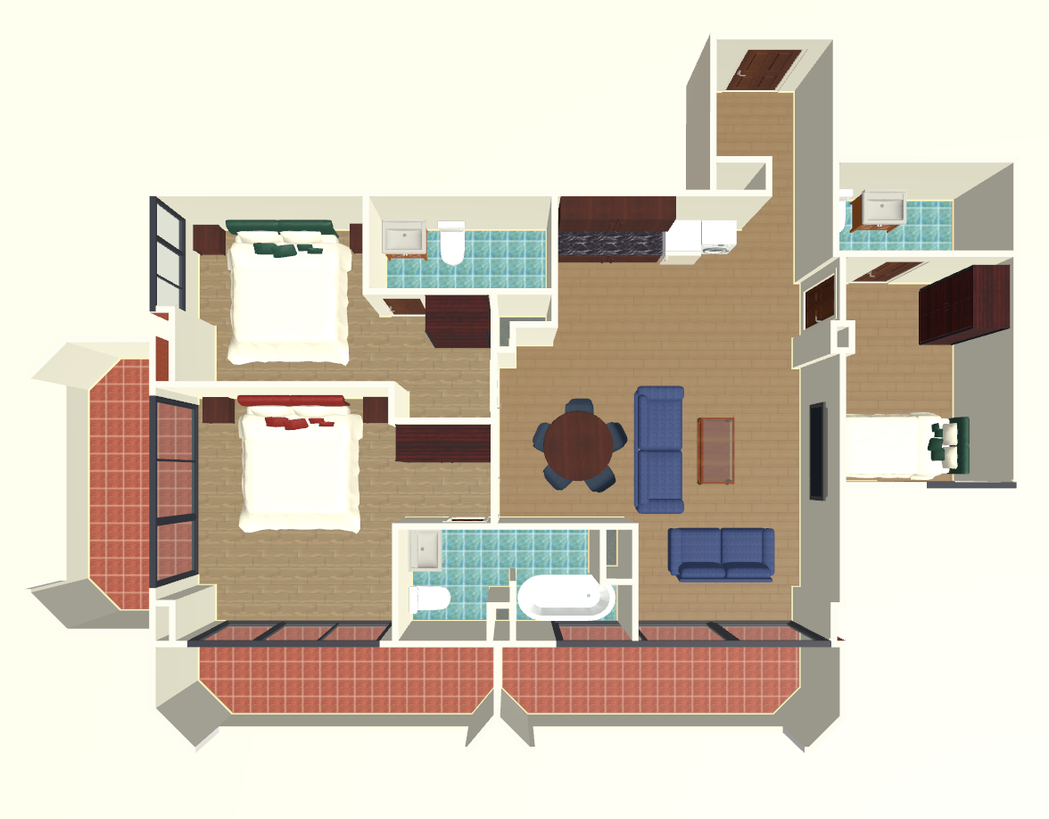 Three Bedroom Type A