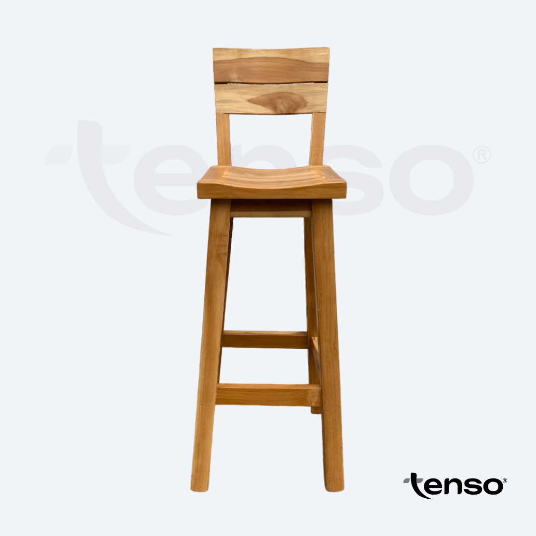 Silla de Barra Monaco Madera Teca Exterior