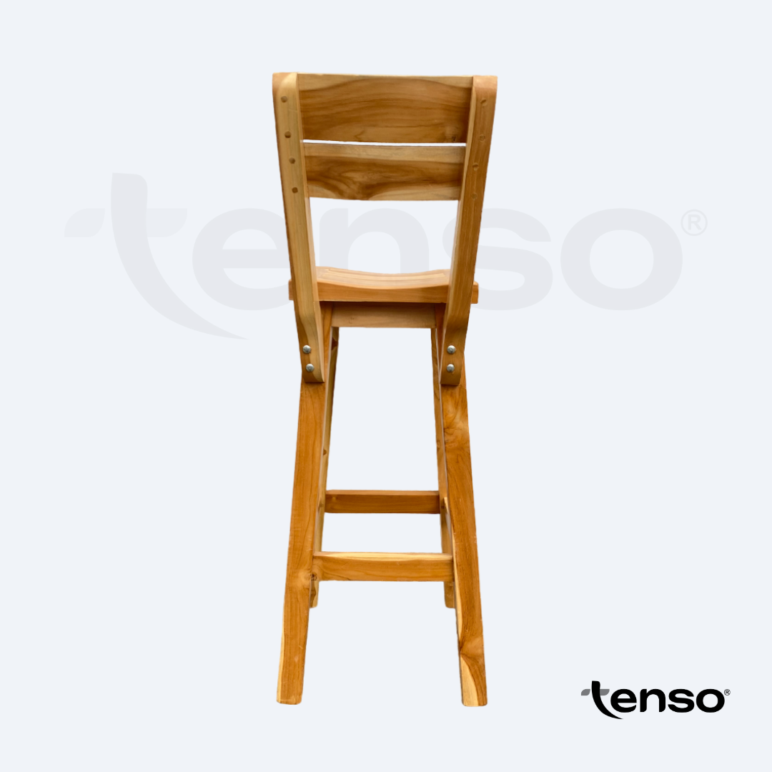 Silla de Barra Monaco Madera Teca Exterior