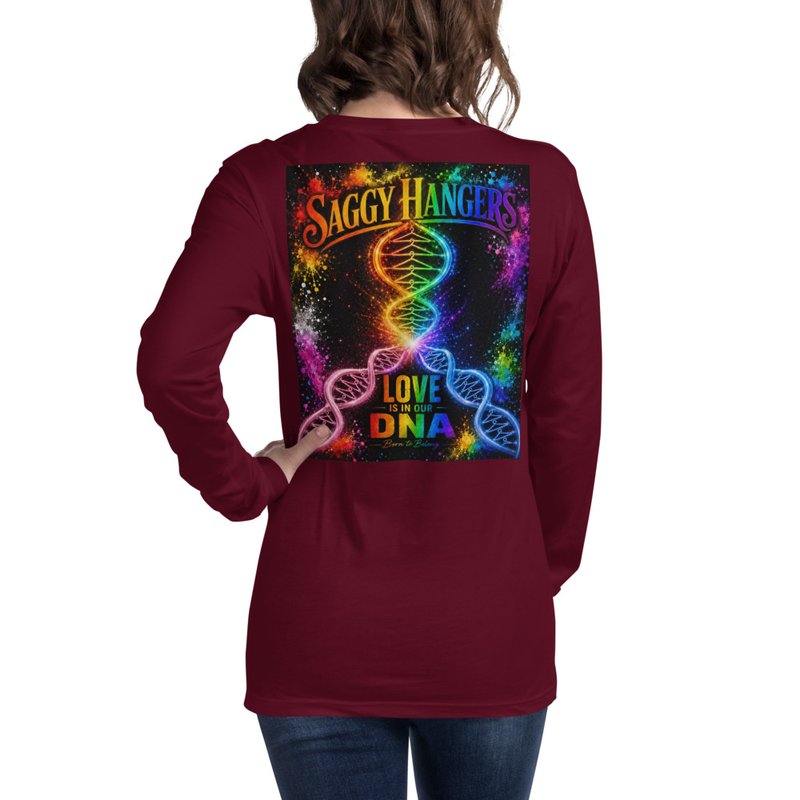 Love is in our DNA Unisex Long Sleeve Shirt