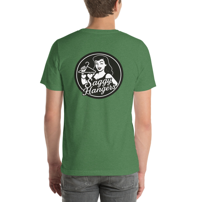 Saggy Hangers Logo Unisex t-shirt