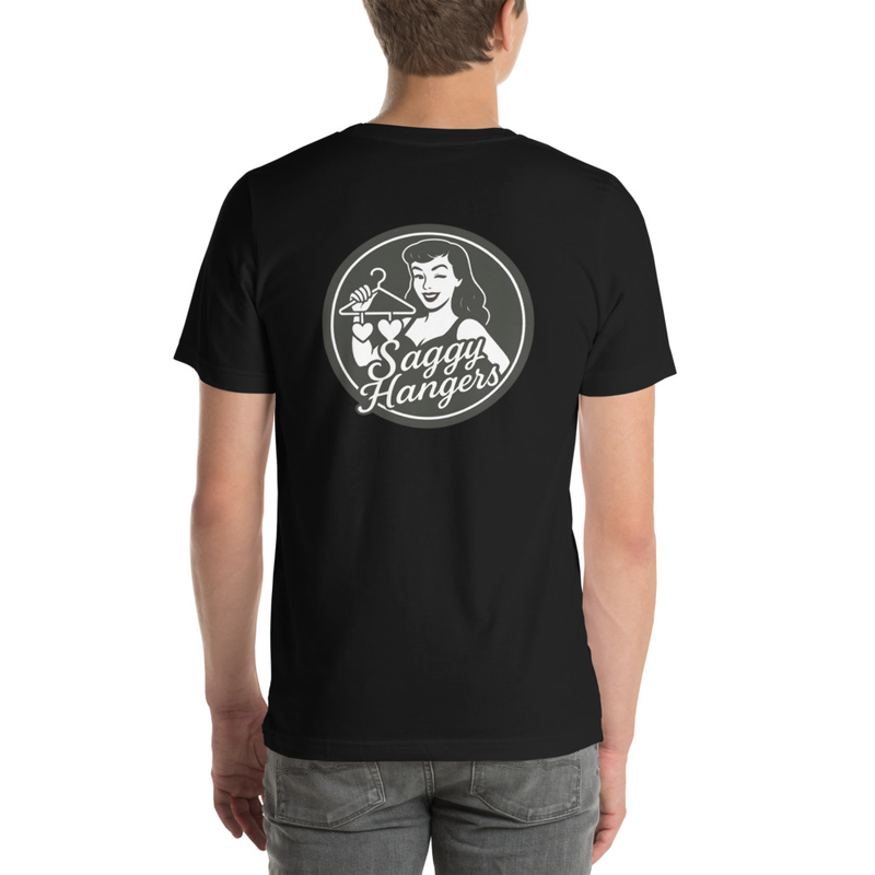 Saggy Hangers Logo Unisex t-shirt
