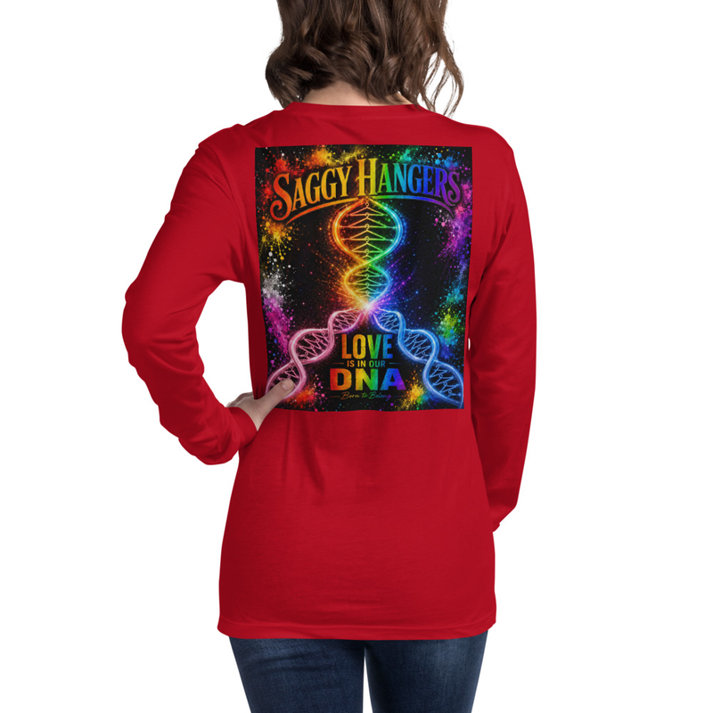 Love is in our DNA Unisex Long Sleeve Shirt