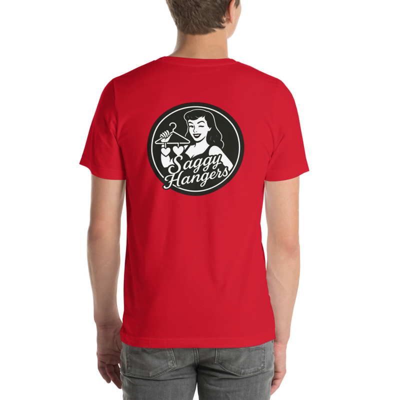 Saggy Hangers Logo Unisex t-shirt