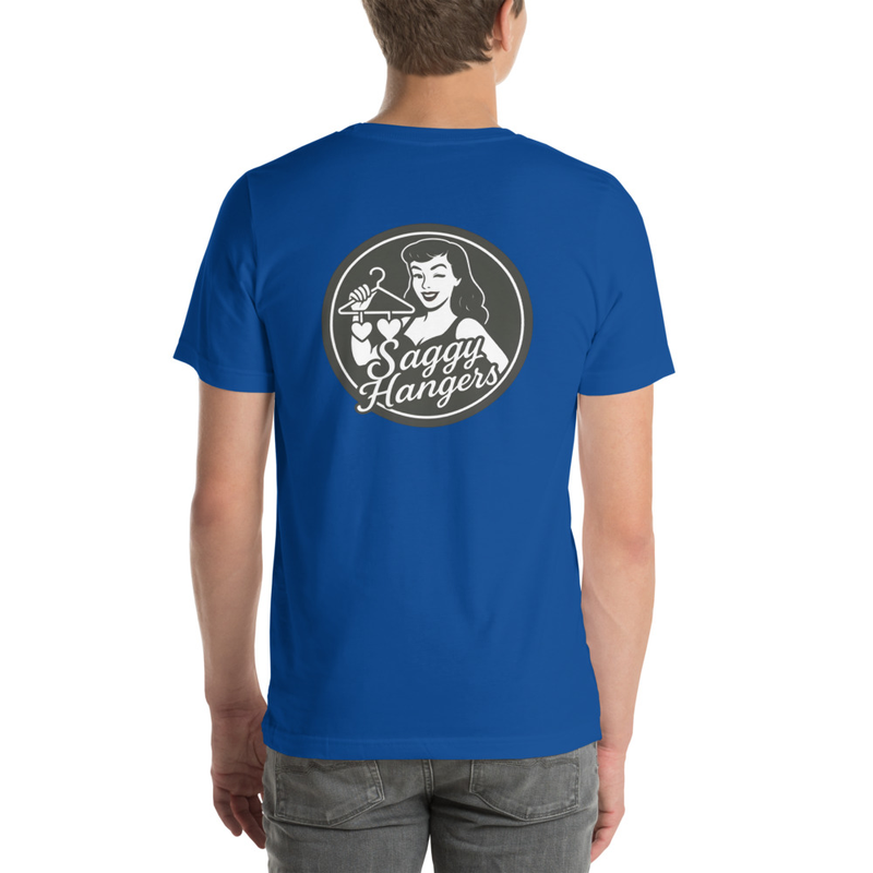 Saggy Hangers Logo Unisex t-shirt