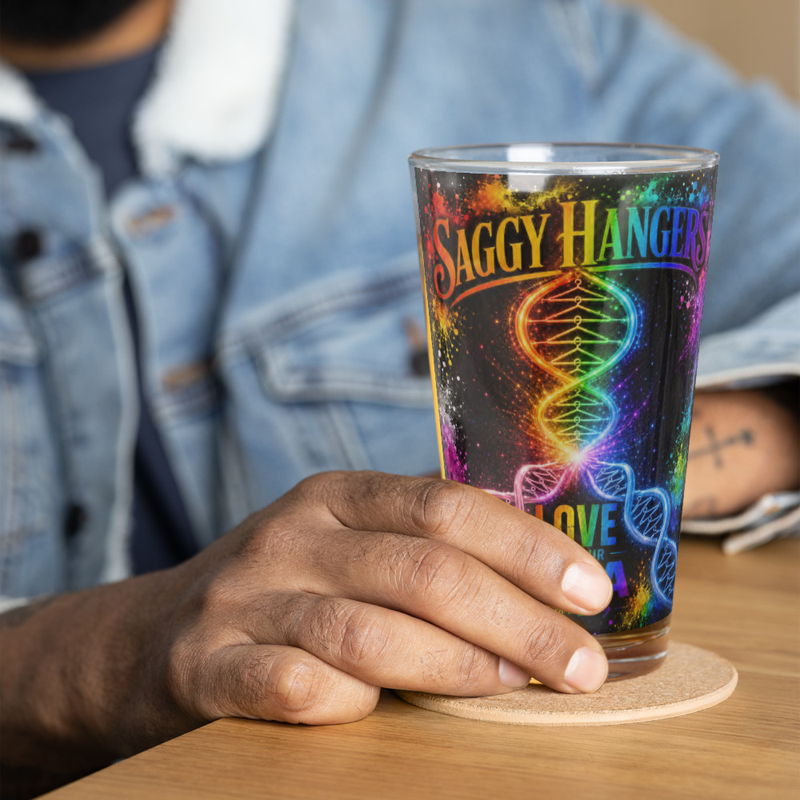 Love is in our DNA - Pint Glass