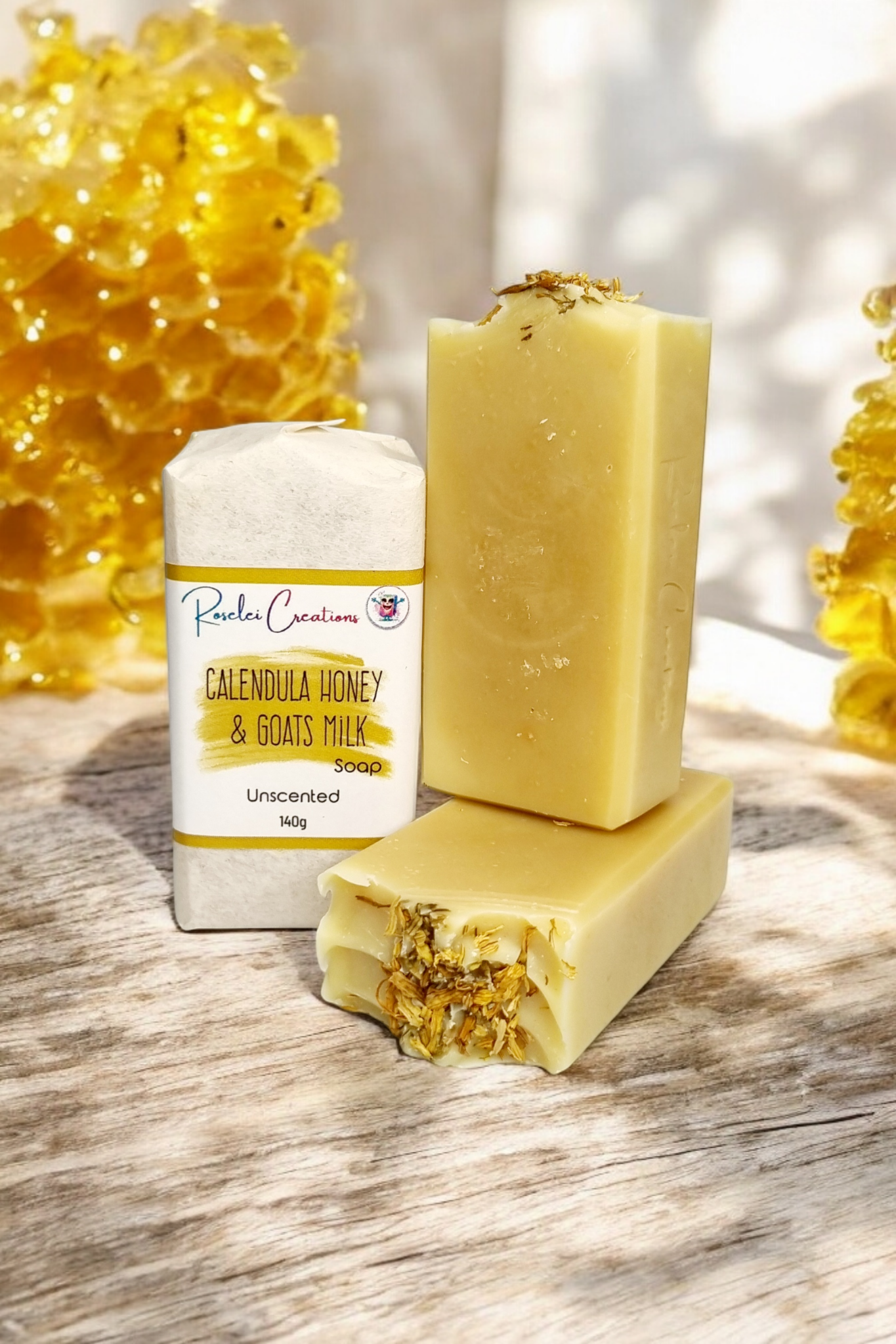 Calendula, Honey & Goats Milk 