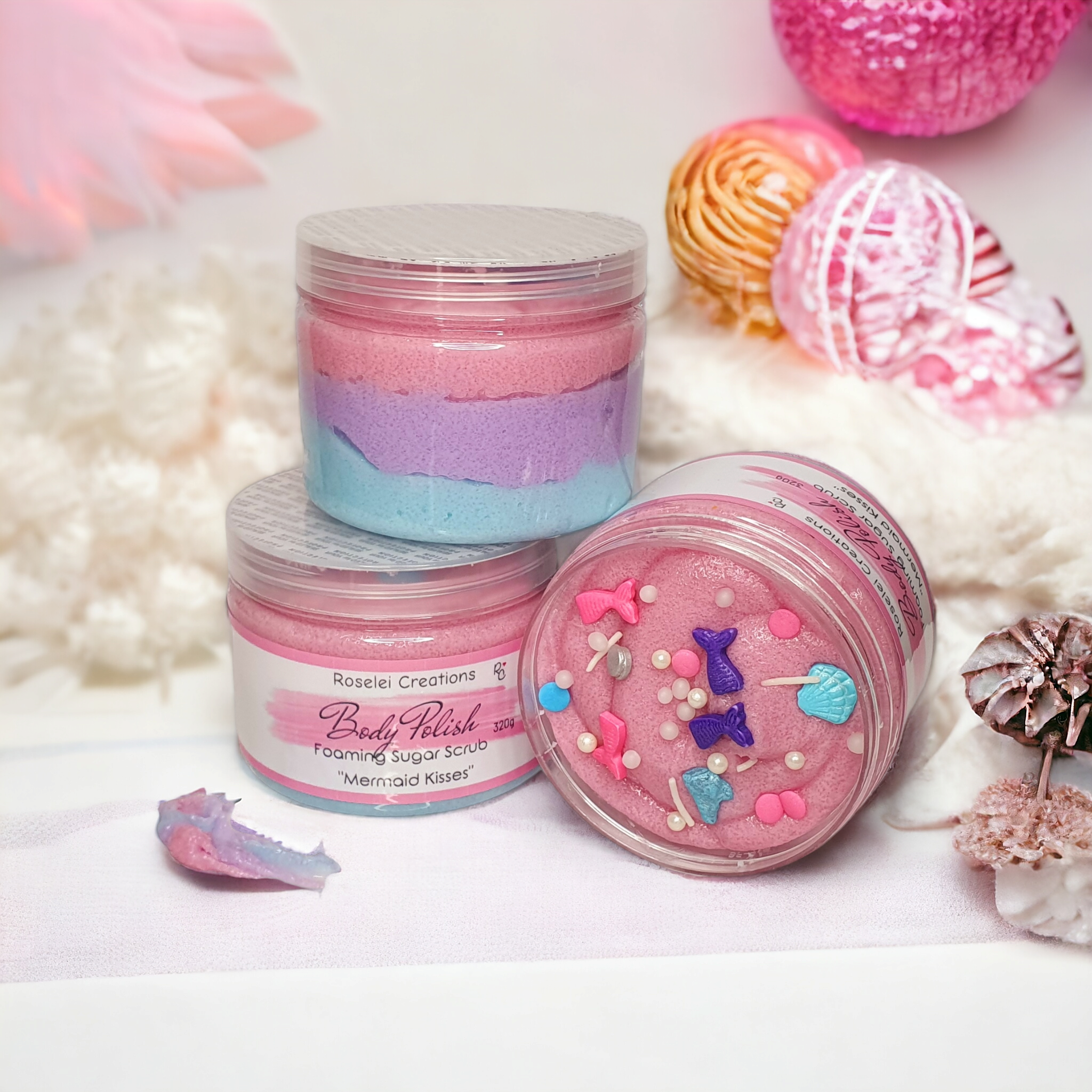 Body Polish foaming sugar scrub 