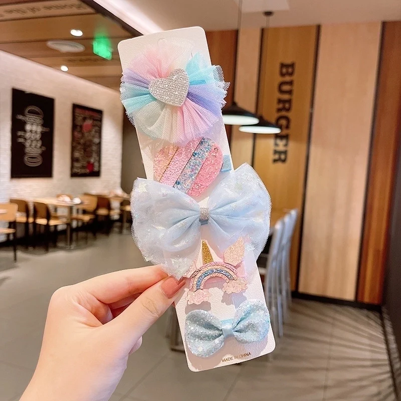 Rainbow Treats Hair Clip Set