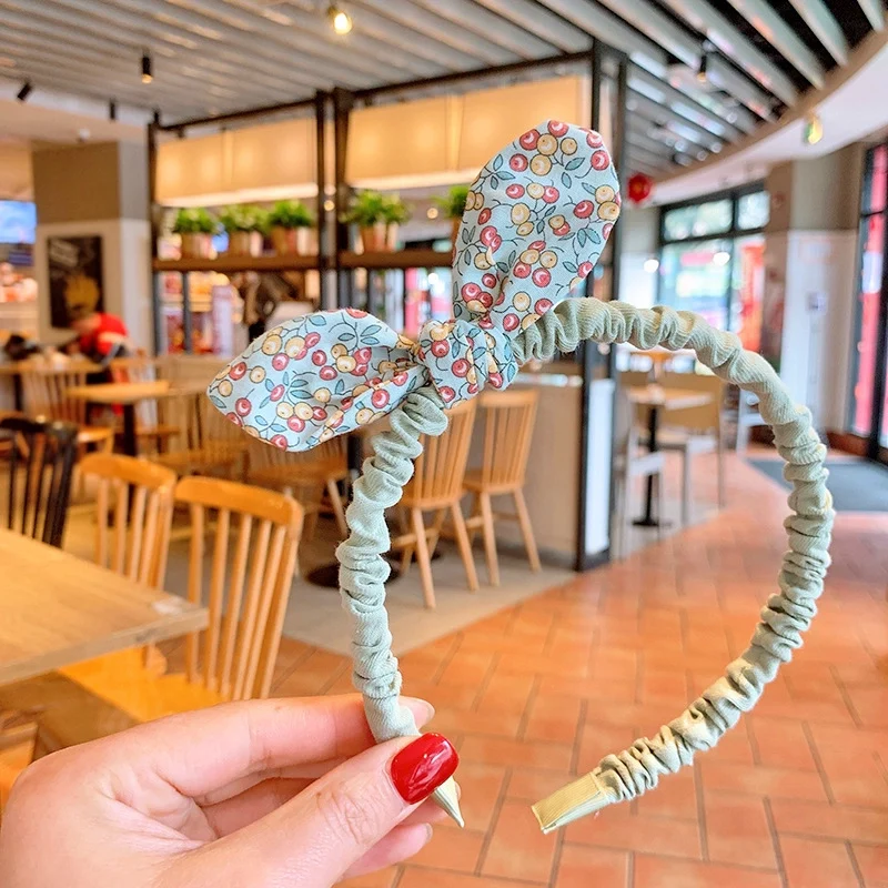 Cute Bunny Hair band - Green