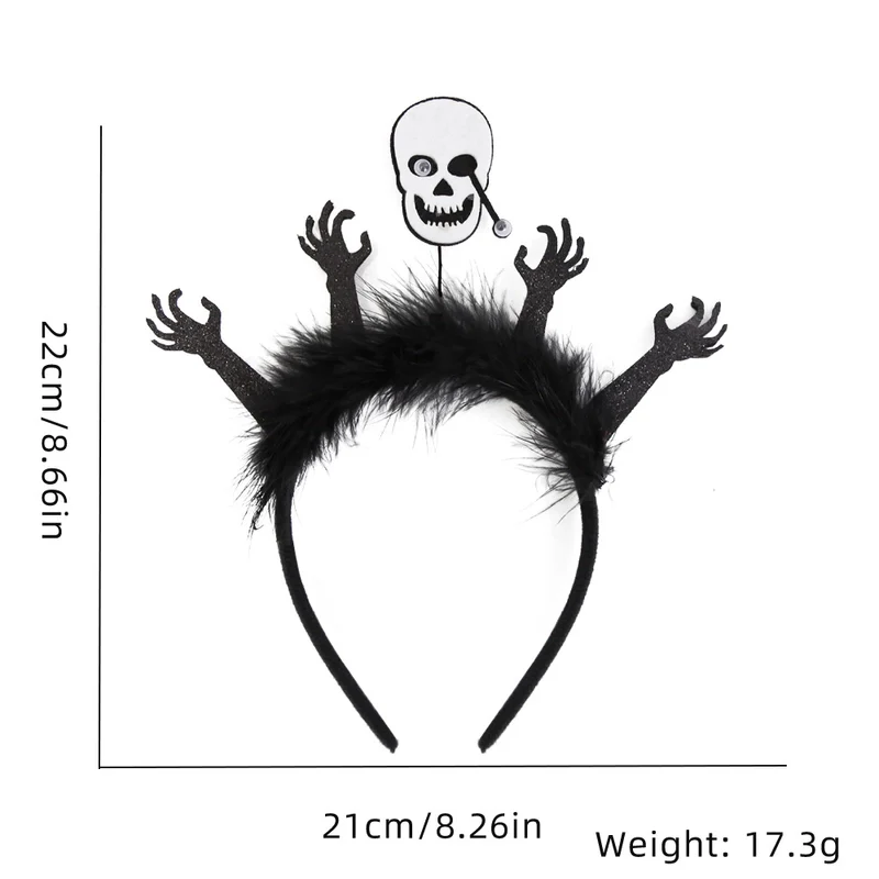 Spooky Skeleton Halloween Headband