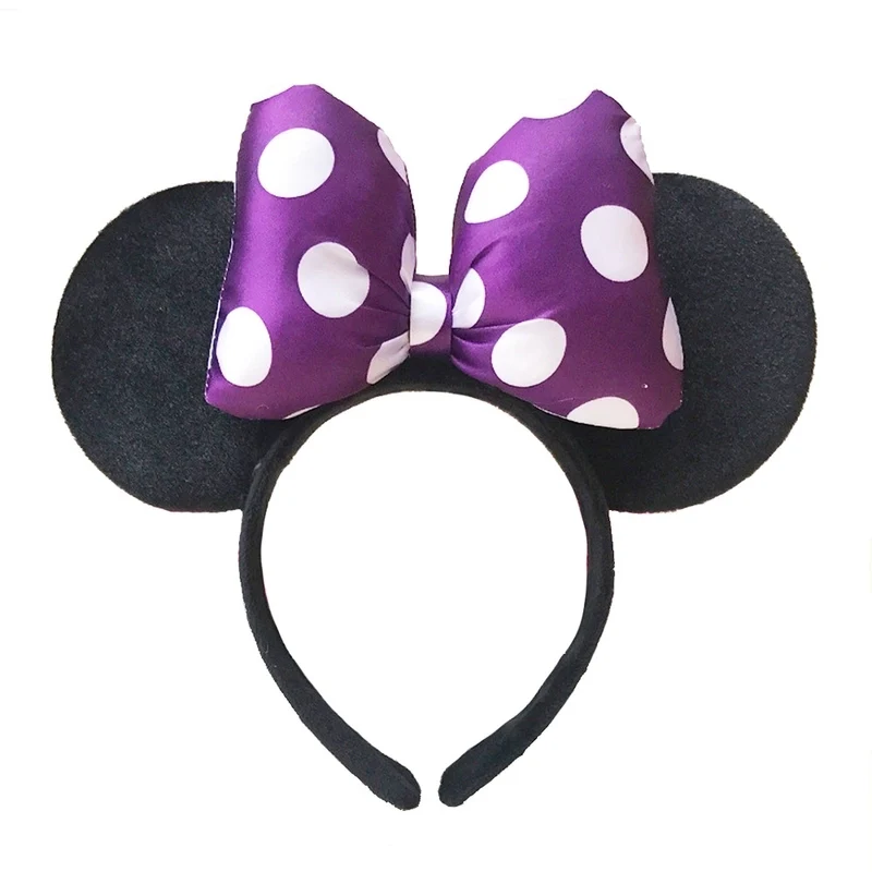 Magical Mouse Ears Headband – Purple Bow