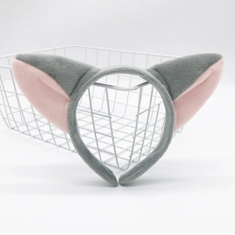 Grey Fox Ears Headband – Woodland Cutie