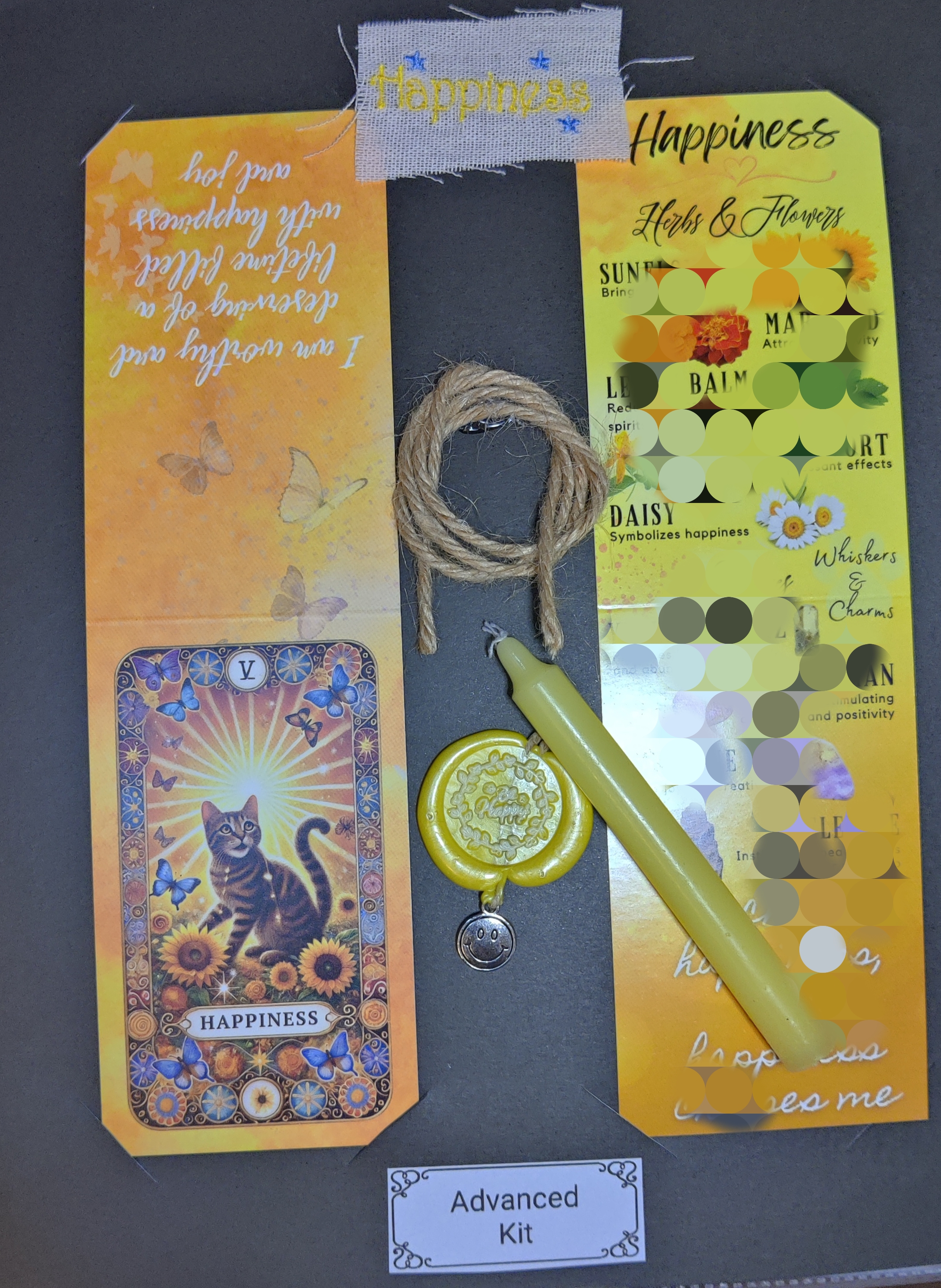 Happiness Manifestation Advanced Charm kit