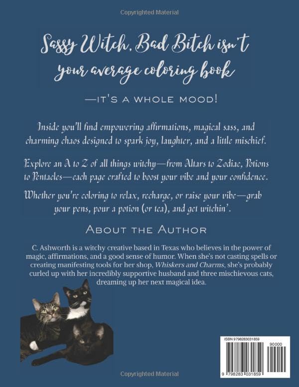 Sassy Witch, Bad Bitch: A Witchy Adult Activity Book