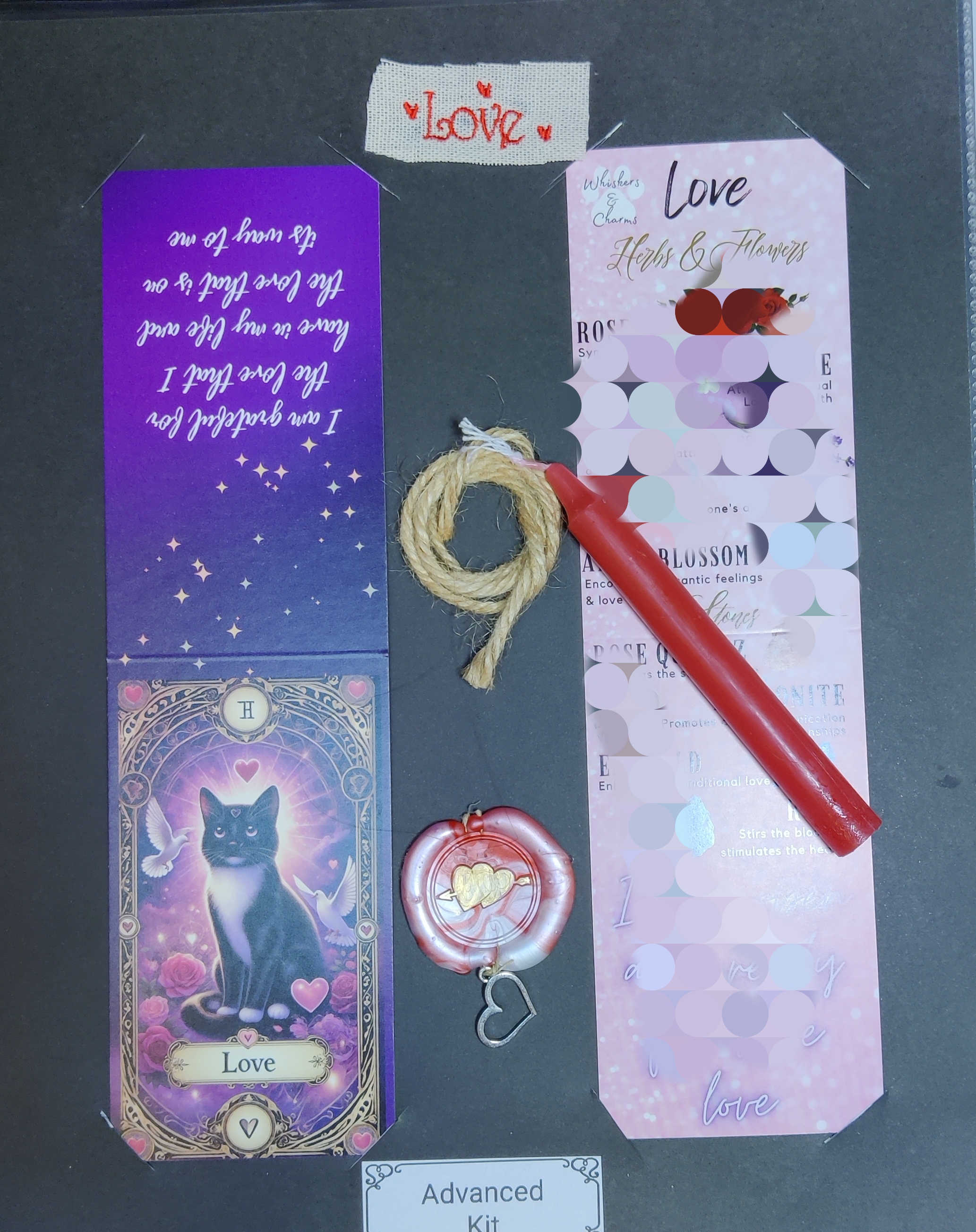Love Manifestation Advanced Charm kit