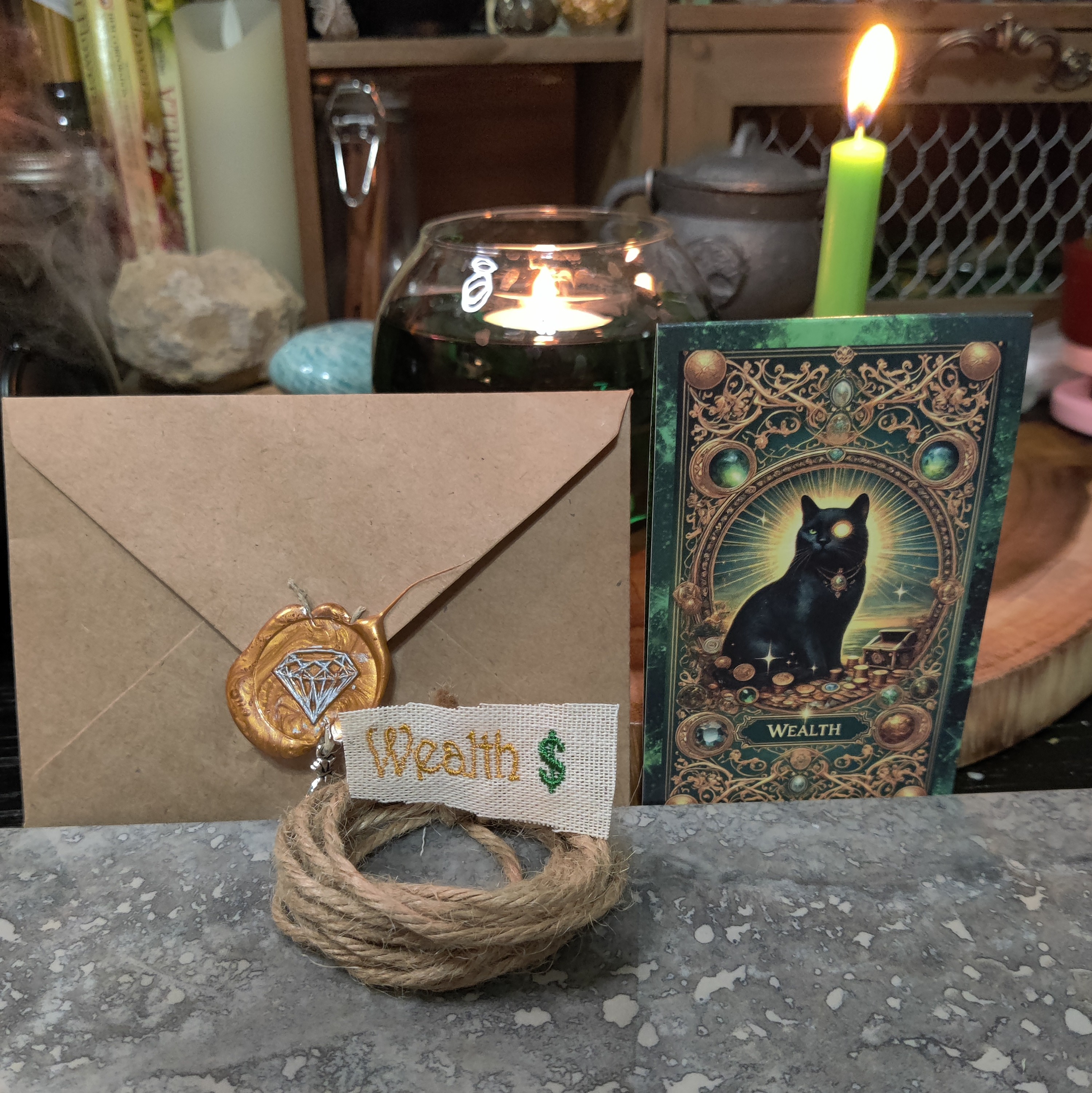 Wealth Manifestation Advanced Charm kit