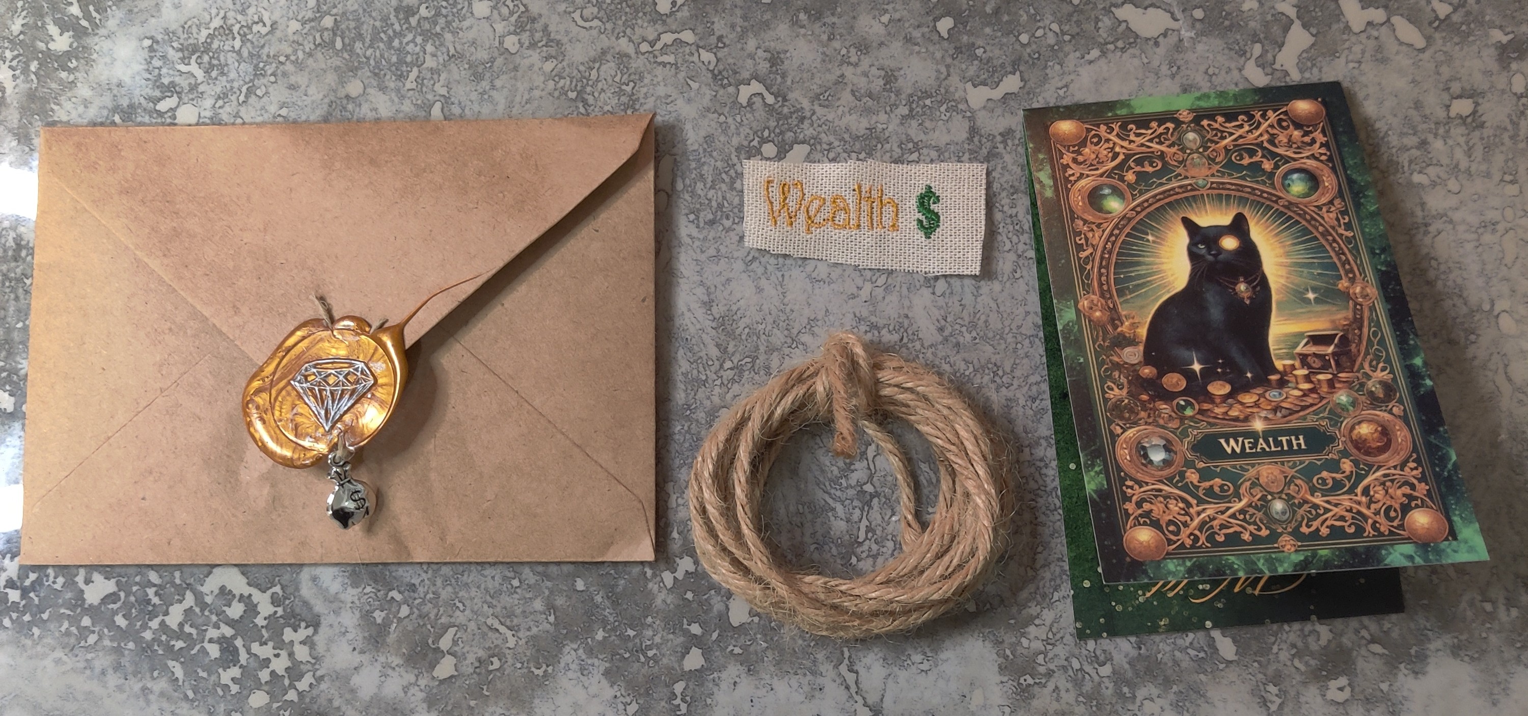 Wealth Manifestation Advanced Charm kit