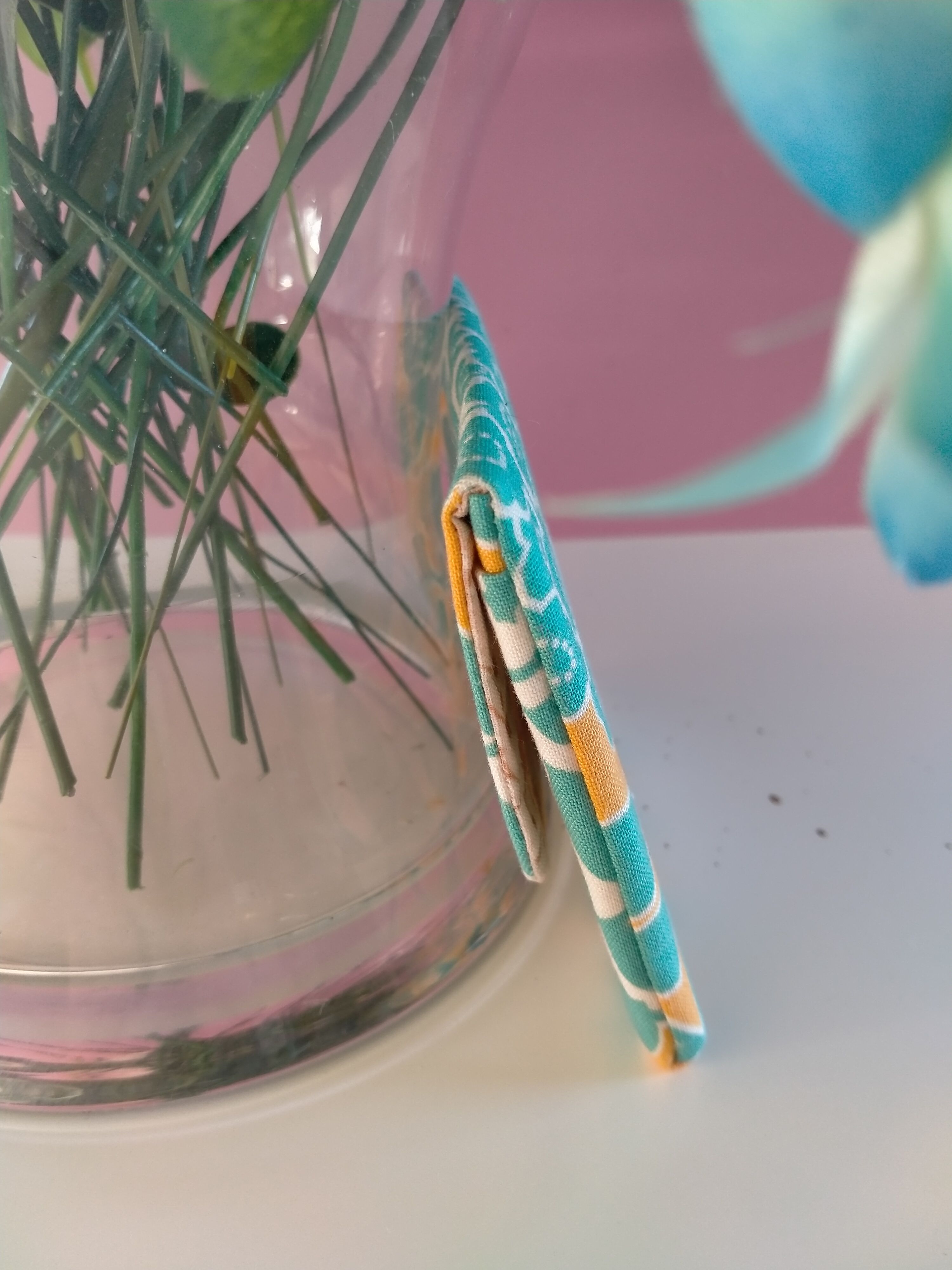 Blue & yellow - Purse