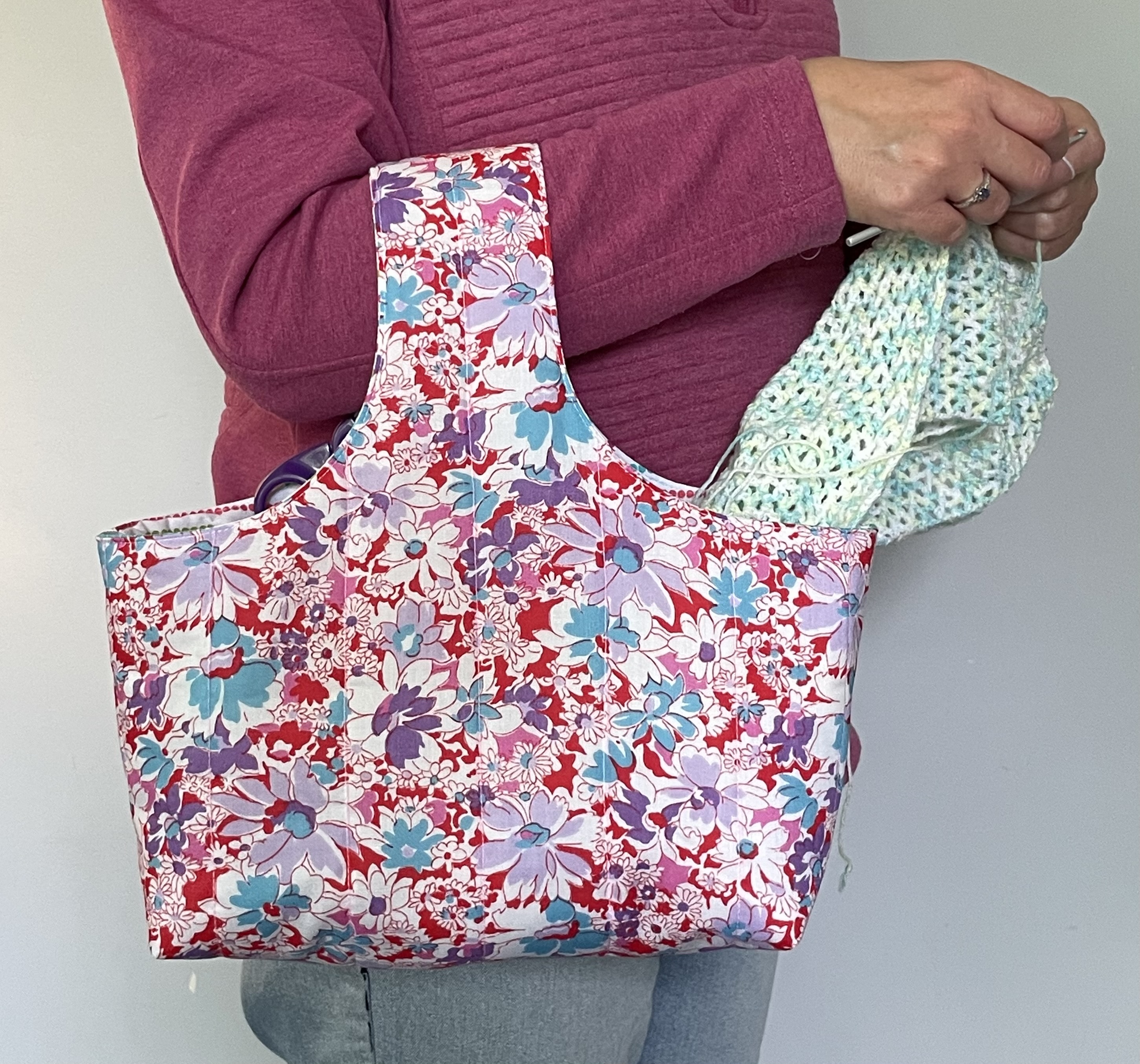 On the go Project Bag - Bright & Beautiful