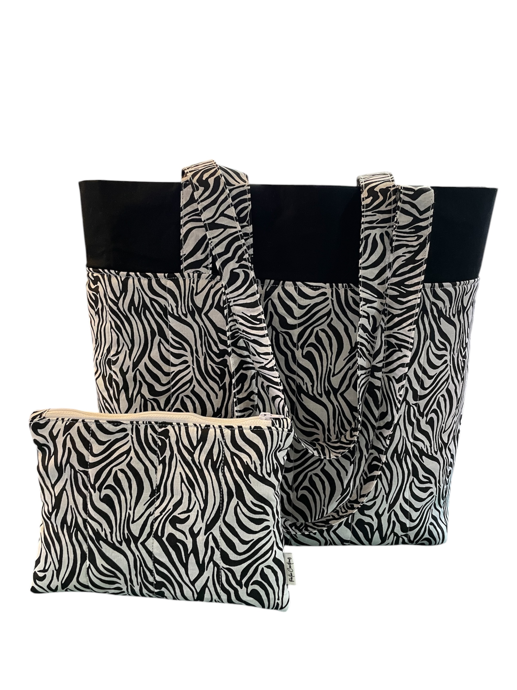 Zebra tote bag