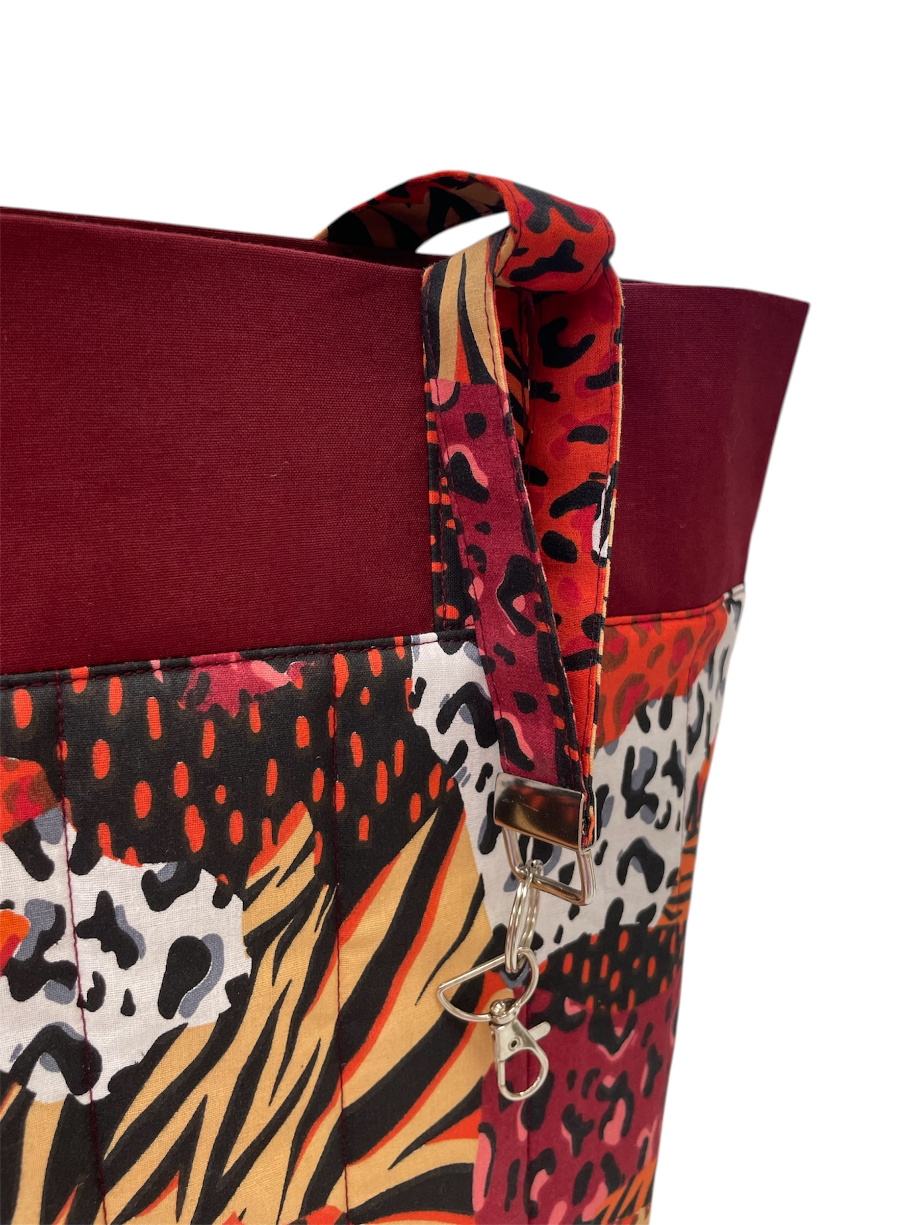 Sunset animal tote bag