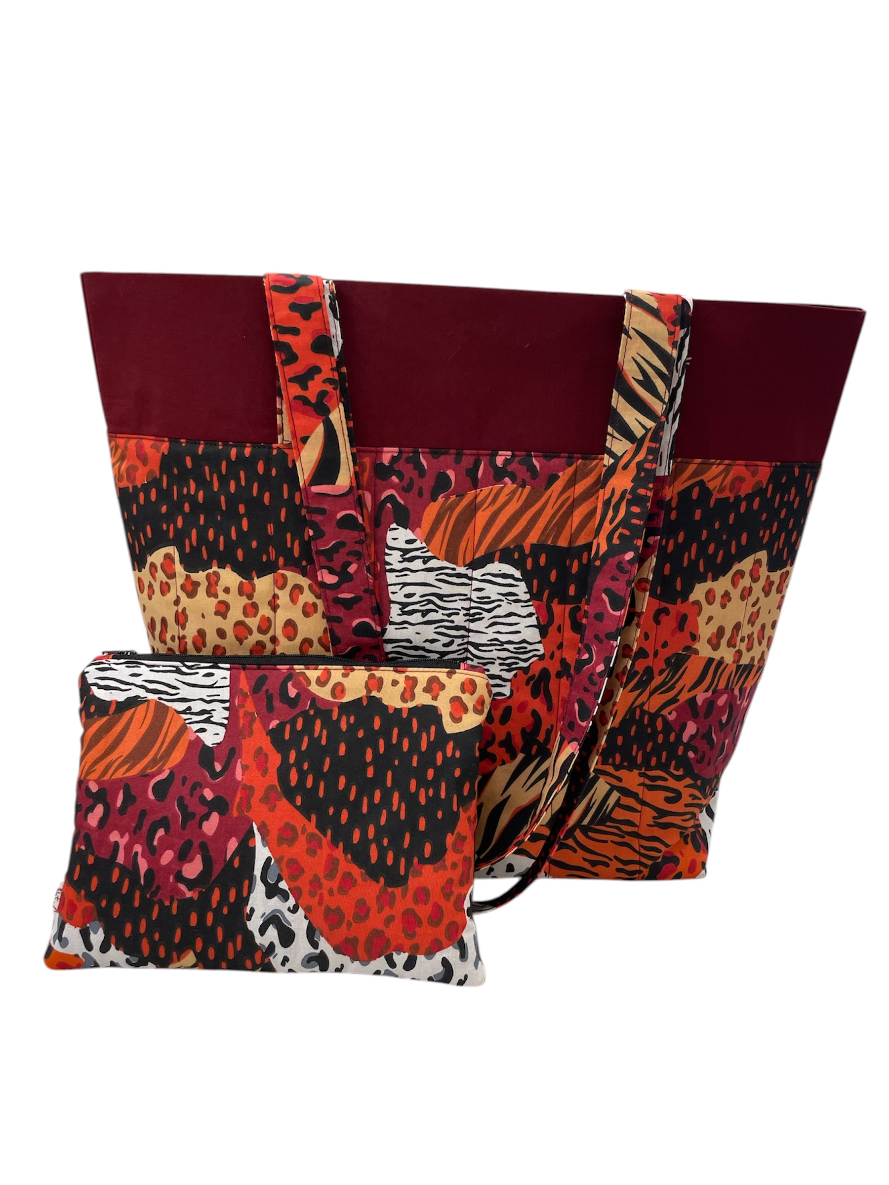 Sunset animal tote bag